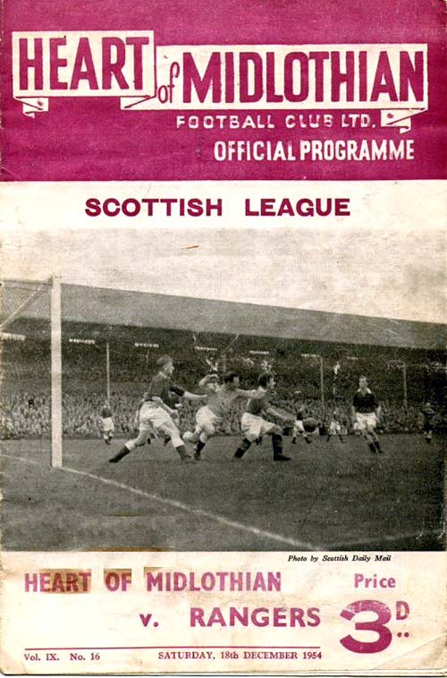 1954121803 Rangers 3-4 Tynecastle
