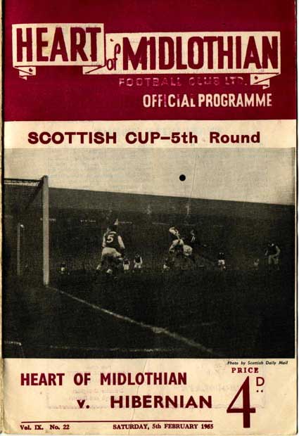 1955020501 Hibernian 5-0 Tynecastle