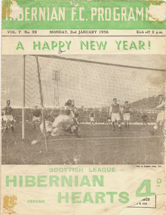1956010201 Hibernian 2-2 Easter Road