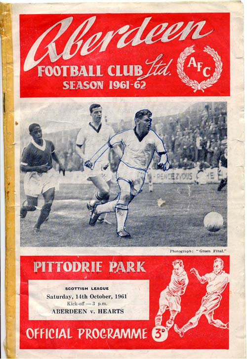1961101401 Aberdeen 2-0 Pittodrie