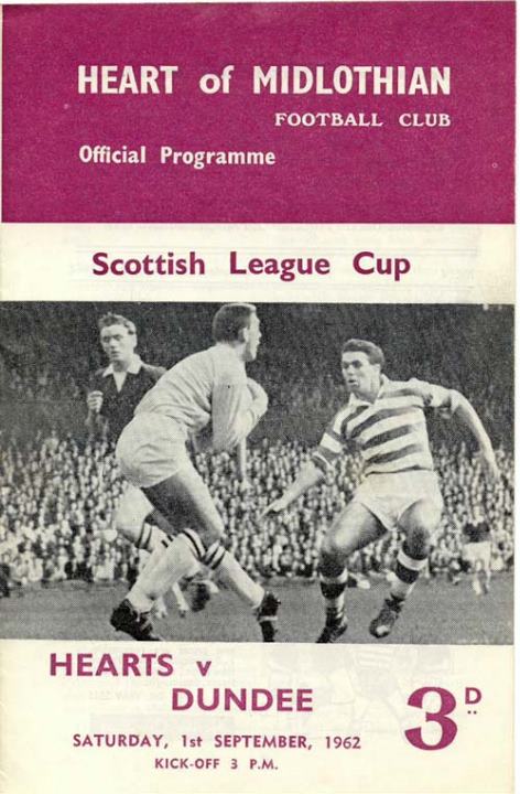 1962090102 Dundee 2-0 Tynecastle