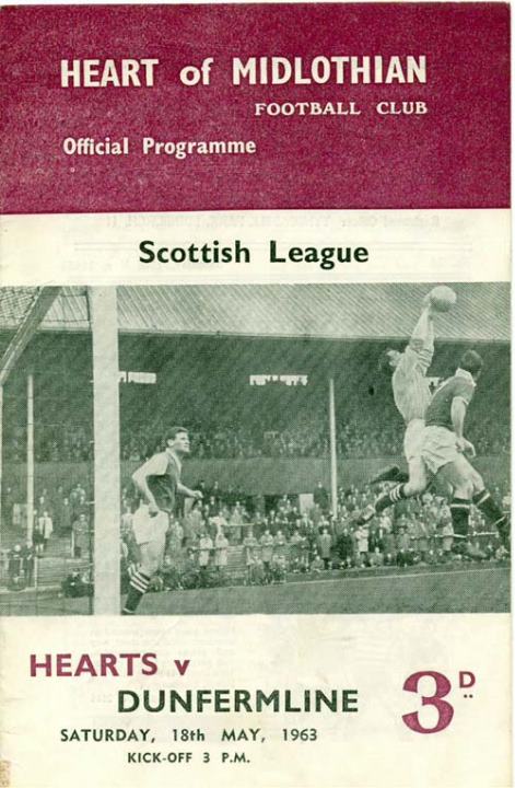 1963051801 Dunfermline Athletic 2-0 Tynecastle