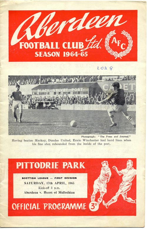 1965041701 Aberdeen 3-0 Pittodrie