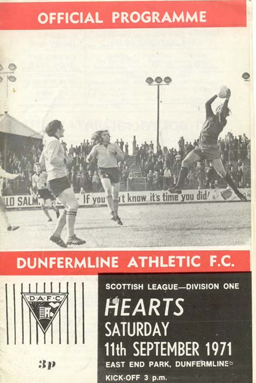 1971091101 Dunfermline Athletic 4-1 East End Park