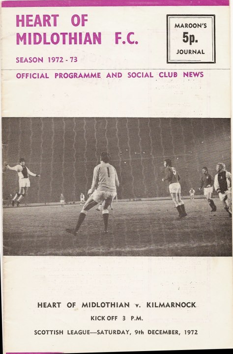 1972120901 Kilmarnock 0-0 Tynecastle