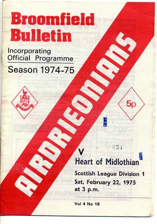 1975022201 Airdrieonians 1-1 Broomfield Park