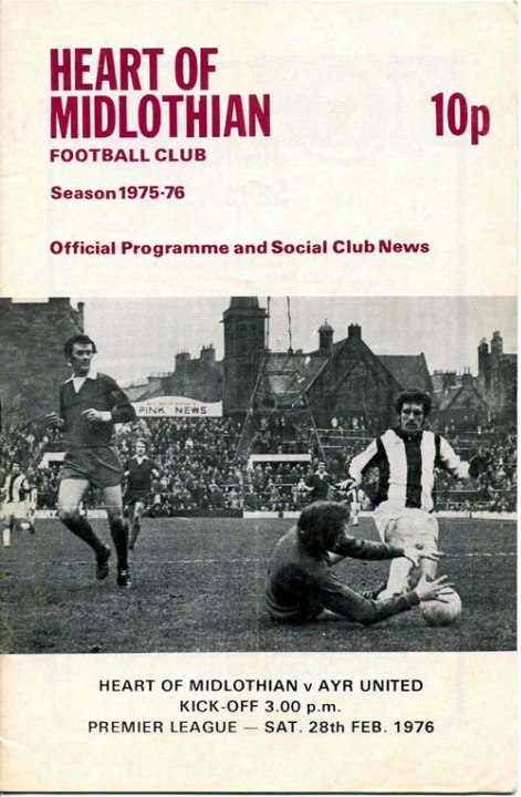 1976022803 Ayr United 1-0 Tynecastle