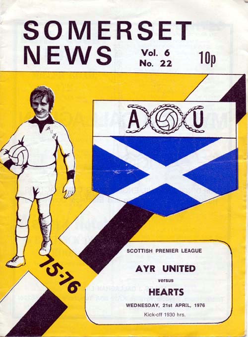 1976042101 Ayr United 1-0 Somerset Park