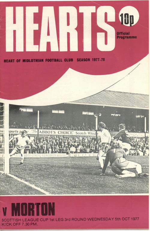 1977100501 Morton 3-0 Tynecastle