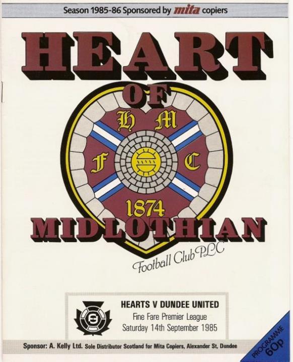 1985091401 Dundee United 2-0 Tynecastle