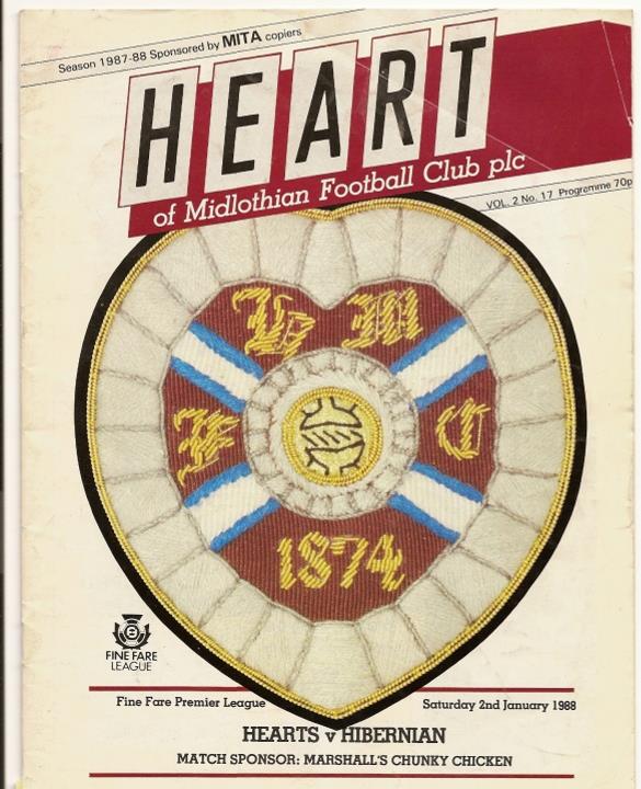 1988010201 Hibernian 0-0 Tynecastle