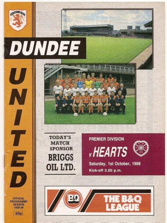 1988100101 Dundee United 0-0 Tannadice Park