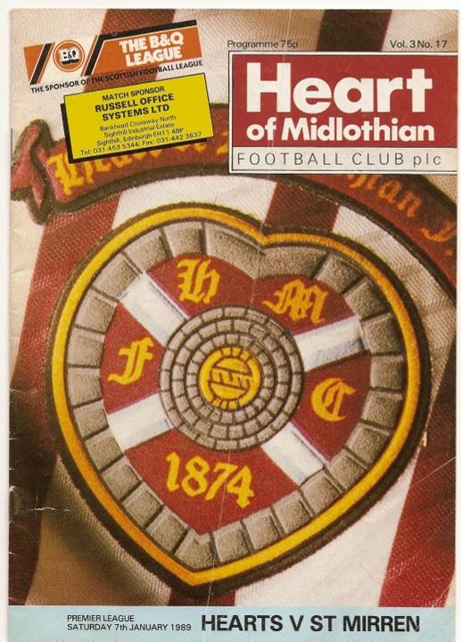 1989010701 St Mirren 2-0 Tynecastle