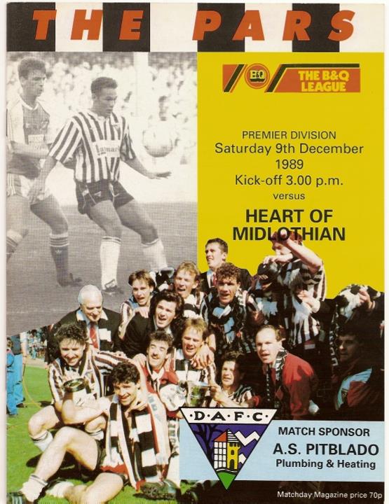 1989120901 Dunfermline Athletic 2-0 East End Park