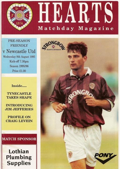 1995080901 Newcastle United 0-1 Tynecastle