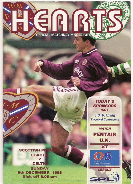 1998120601 Celtic 2-1 Tynecastle