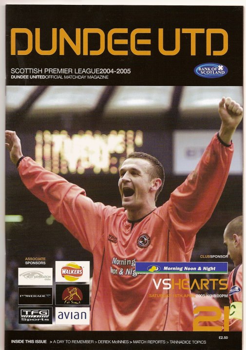 2005041601 Dundee United 1-2 Tannadice Park