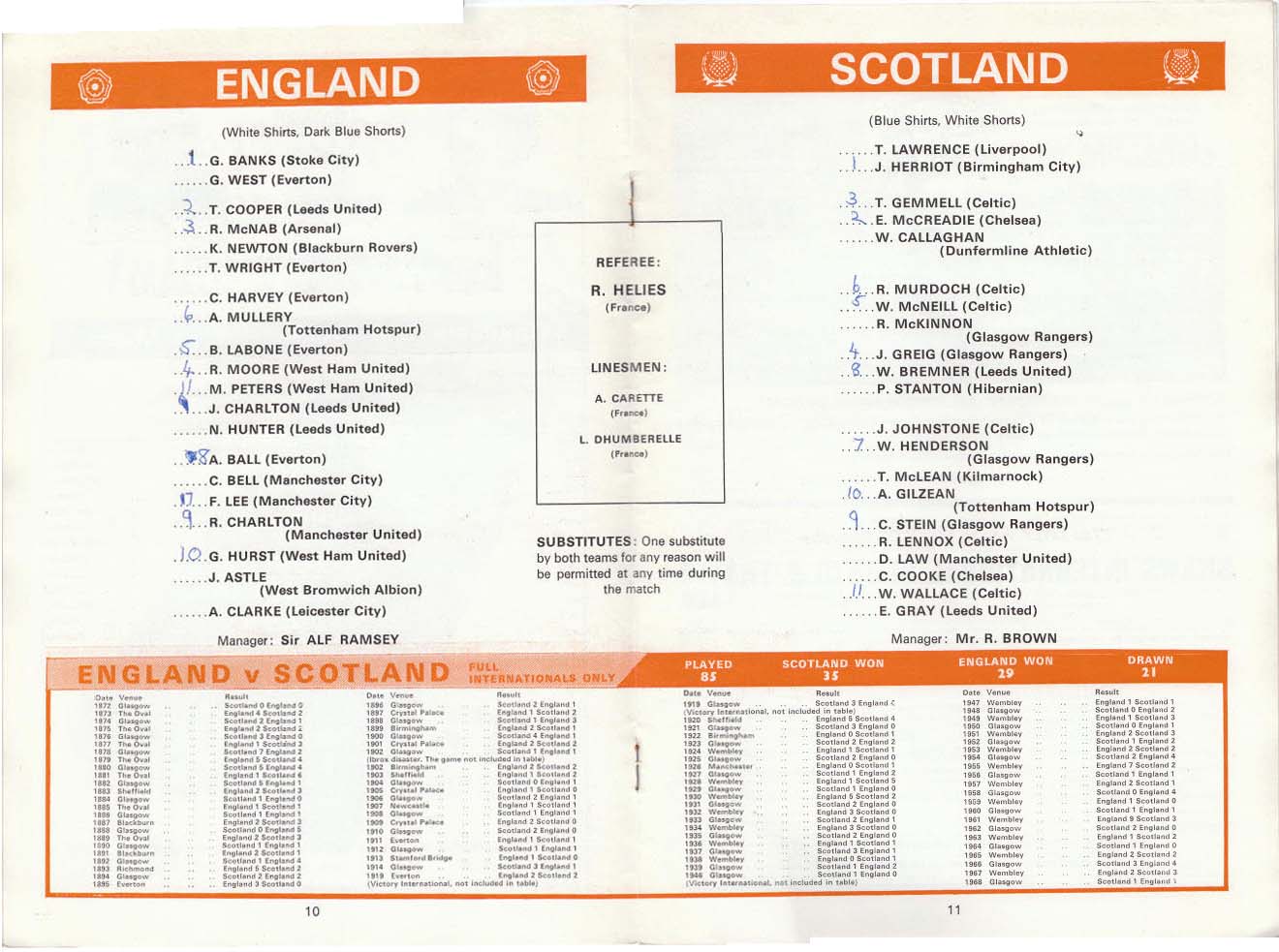 1969051010 England 1-4 Wembley Stadium
