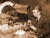 John Logie Baird invents TV