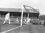 Alan Anderson scores Hearts second goal in the Hearts versus Celtic match