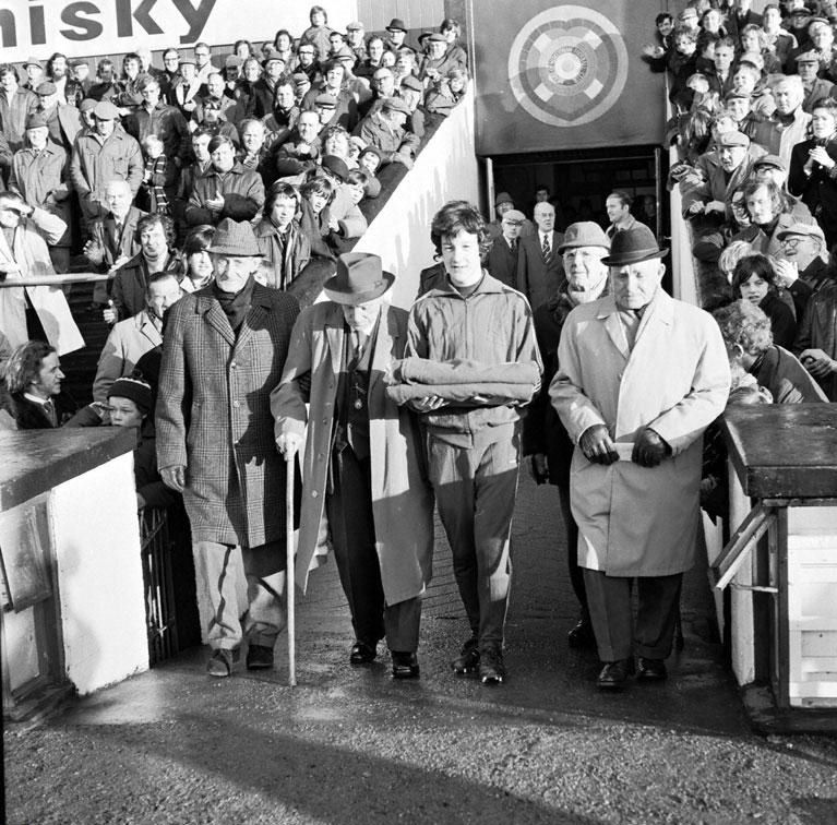 Hearts Centenary flag 1974