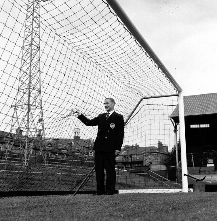 Hearts FC manager Tommy Walker