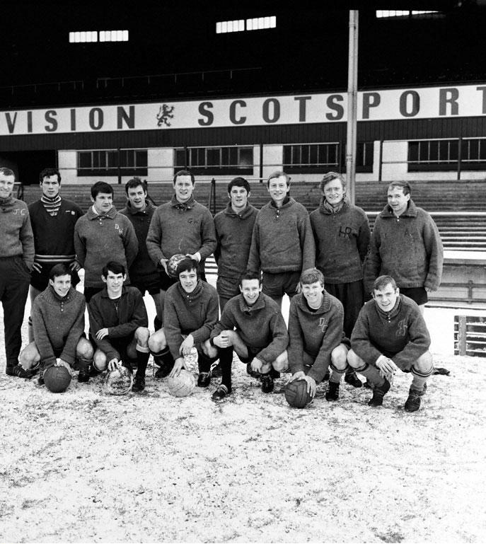 Hearts training session 1969 b