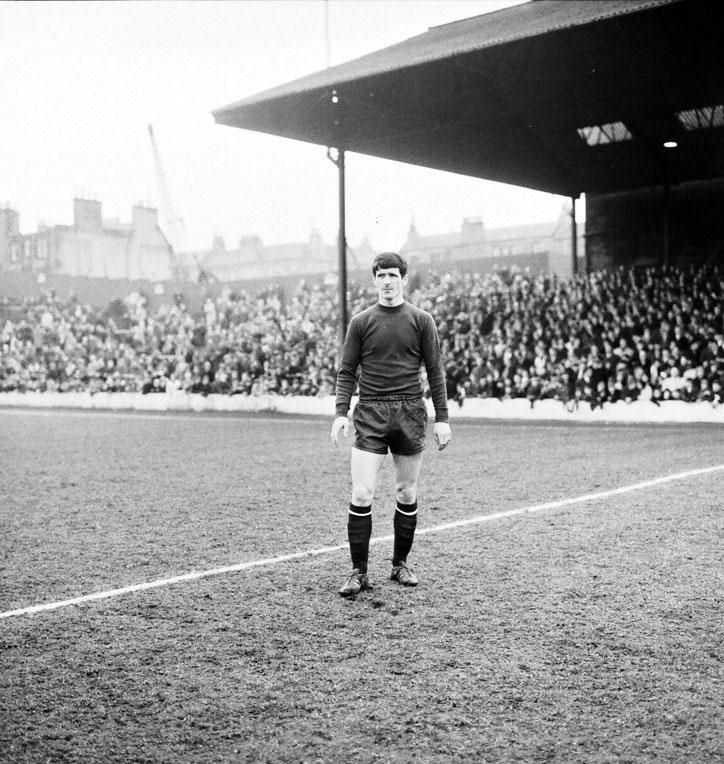 Hearts v Eintracht Frankfurt Ernie Winchester. 1969