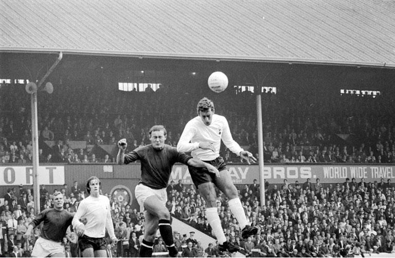 Martin Chivers of Tottenham Hotspurs