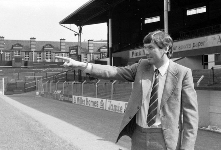 Tony Ford new Hearts manager 1981 a