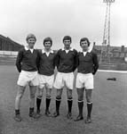 Dave Clunie, Peter Oliver, John Gallacher and Andy Lynch