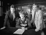 Gerry McTeague signs to Hearts 1984