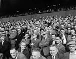 Tynecastle - Hearts v Third Lanark 1954