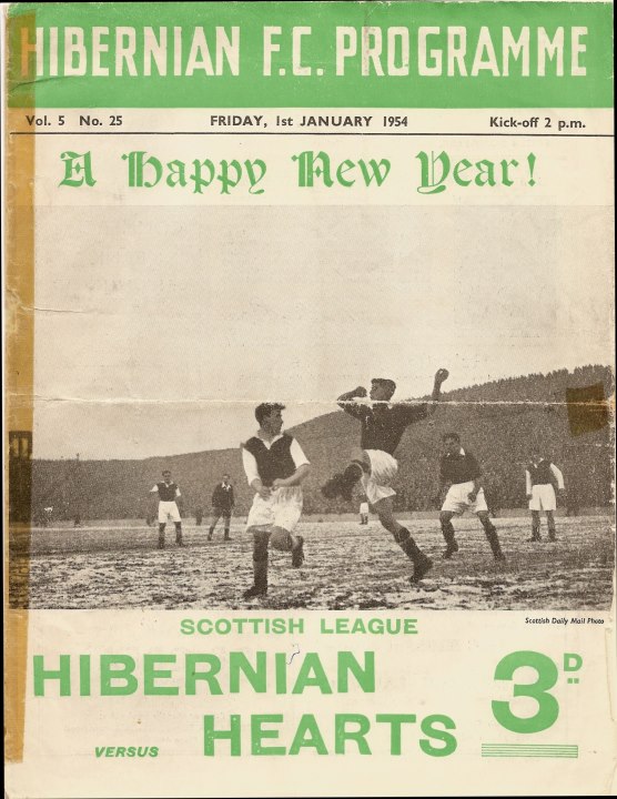 1954010101 Hibernian 2-1 Easter Road