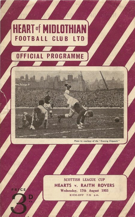 1955081701 Raith Rovers 5-0 Tynecastle