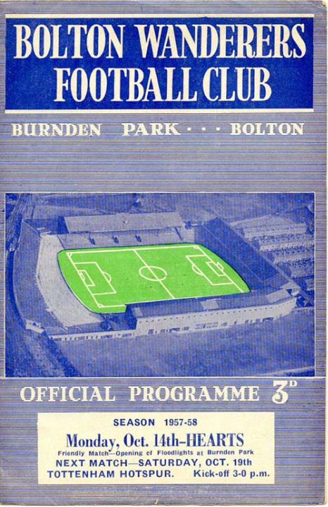 1957101401 Bolton Wanderers 1-1 A