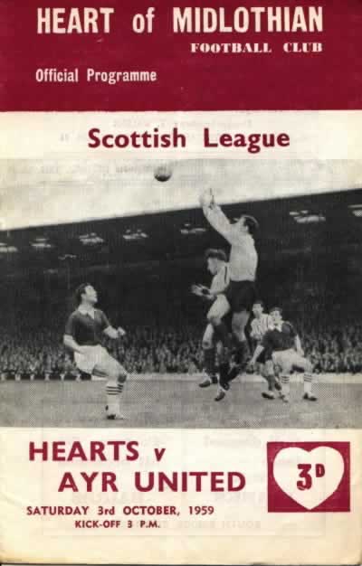 1959100301 Ayr United 5-3 Tynecastle