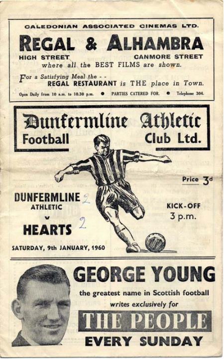 1960010901 Dunfermline Athletic 2-2 East End Park