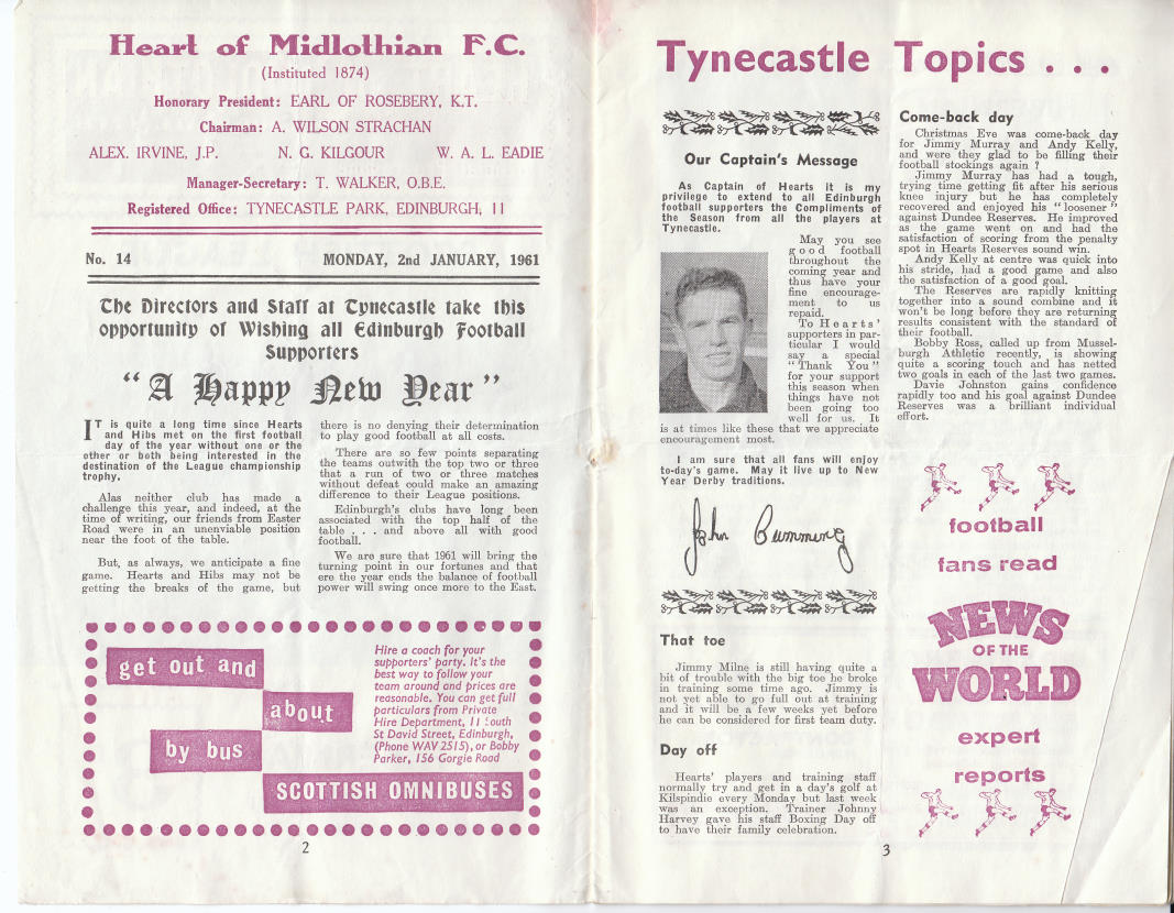 1961010202 Hibernian 1-2 Tynecastle