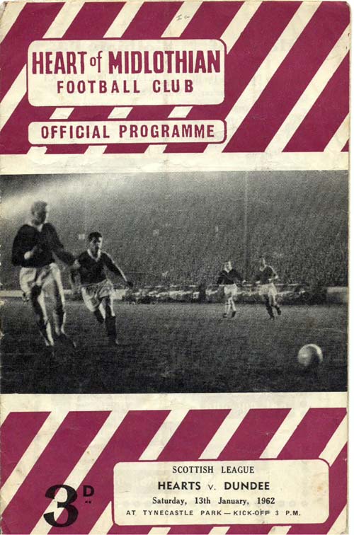 1962011301 Dundee 0-2 Tynecastle