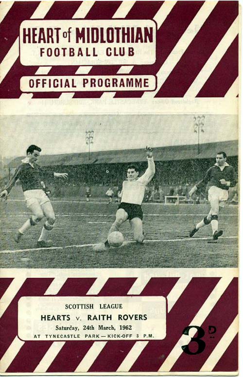 1962032401 Raith Rovers 0-1 Tynecastle