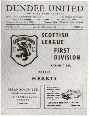 1962042801 Dundee United 1-0 Tannadice Park