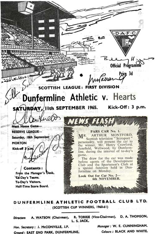1965091101 Dunfermline Athletic 1-1 East End Park