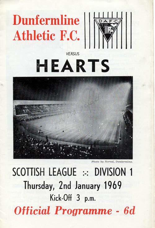1969010201 Dunfermline Athletic 2-4 East End Park