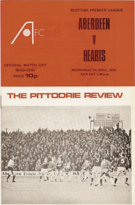 1976040701 Aberdeen 3-0 Pittodrie