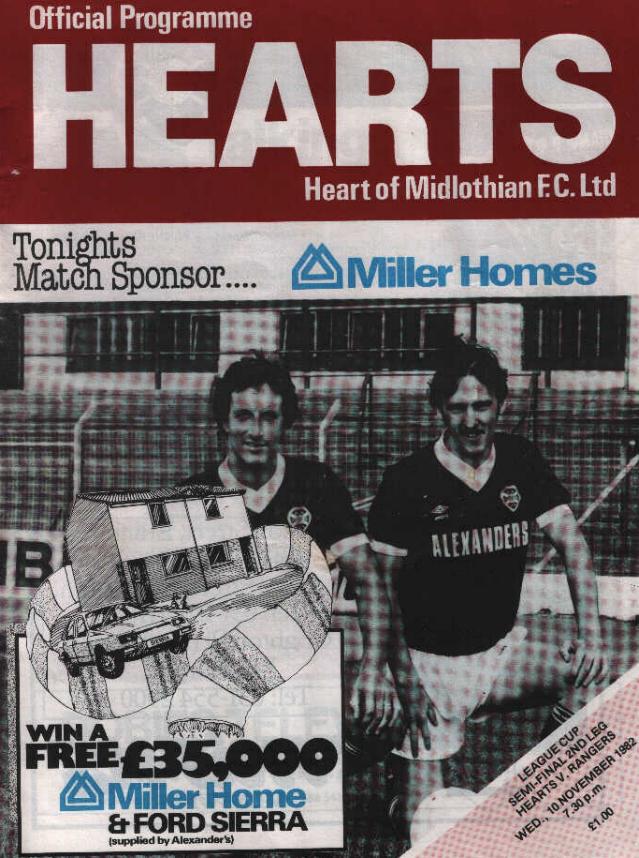 1982111001 Rangers 1-2 Tynecastle