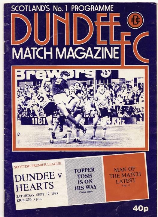 1983091701 Dundee 2-1 Dens Park