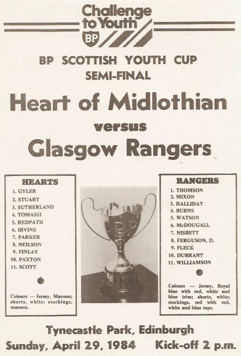 1984042901 Rangers BP Youth Cup Tynecastle
