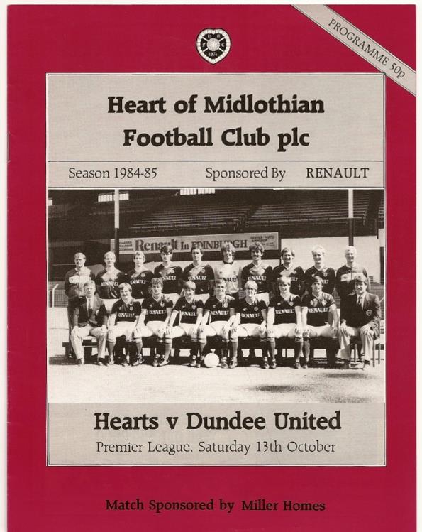 1984101301 Dundee United 2-0 Tynecastle