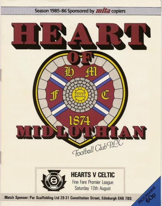 1985081001 Celtic 1-1 Tynecastle